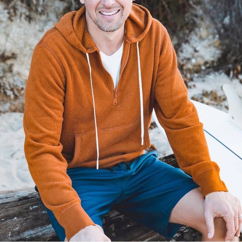 Outerknown Rust Hoodie
